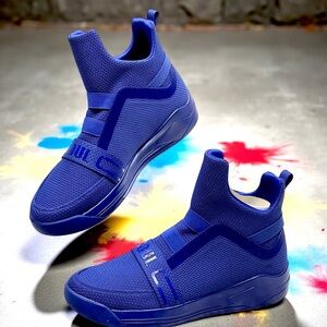 Soul5Feng Men's Blue High-Top Sneakers size 10 - NEW